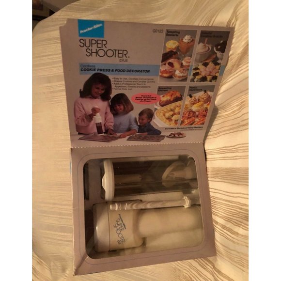 Proctor Silex Super Shooter Plus Cordless Cookie Press & Food Decorator G0123 - Picture 5 of 8
